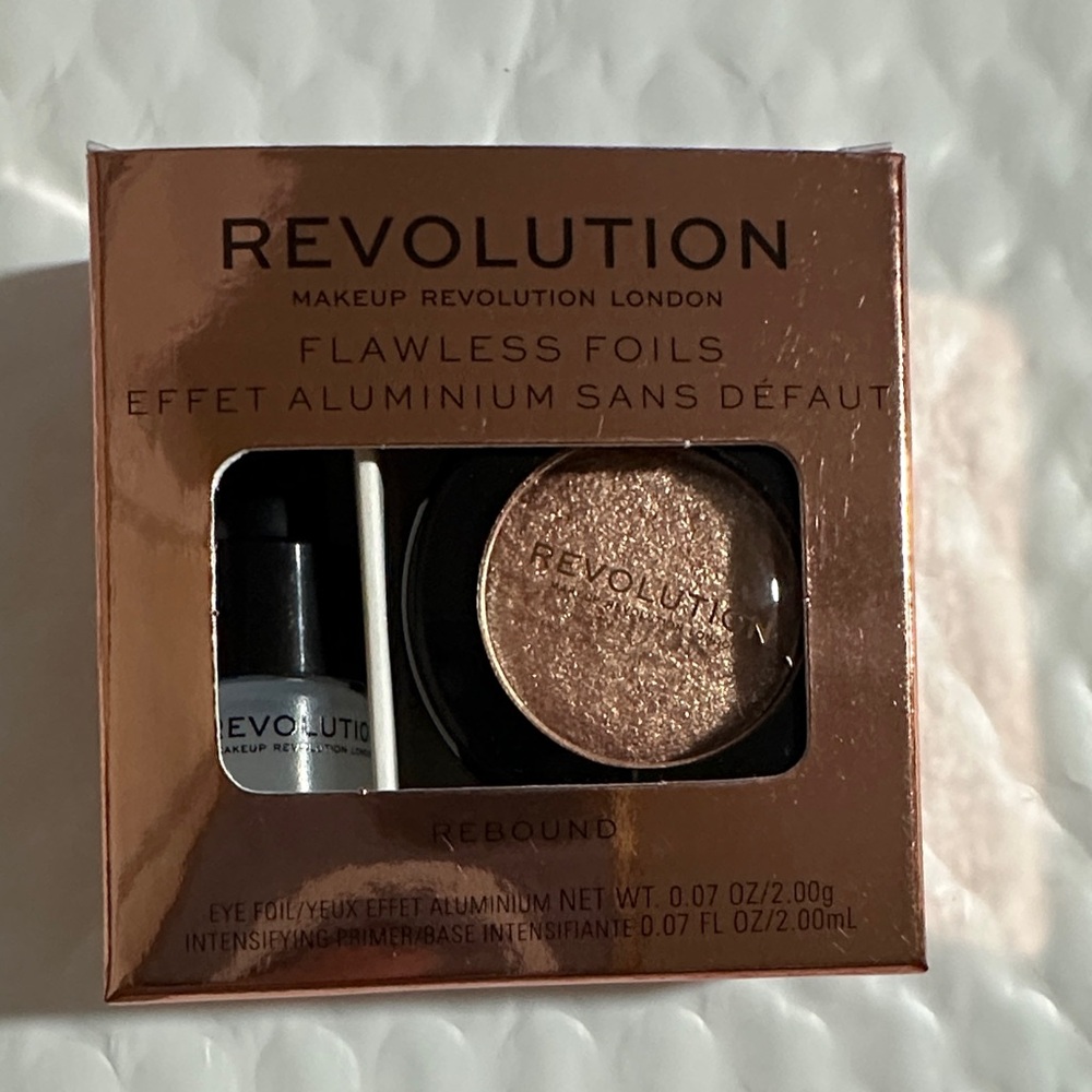 Revolution Flawless Foils Eyeshadow - Rebound